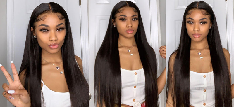 Silk Straight 5*5 HD skin melt lace closure wig