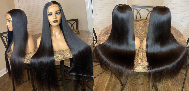 Silk Straight 5*5 HD skin melt lace closure wig