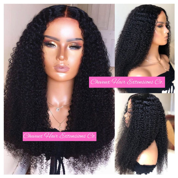 Stock water wave 5*5 HD skin melt lace closure wig